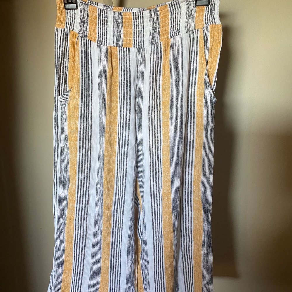 Capris wide leg women’s summer pants